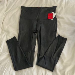 Spanx faux leather leggings